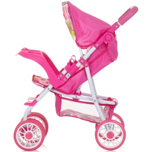 Carucior pentru papusi Chipolino Dolly multicolor - Img 2