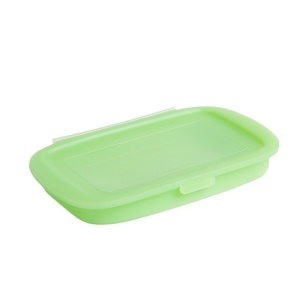 Caserola din Silicon, Flippy, Pliabila, 1L, 18.8 x 8 x 11.5 cm, Rezistenta Temperaturi Extreme, Verde - Img 10