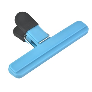 Cleste Multifunctional pentru Sigilarea Pungilor, Flippy, din Plastic, Mentine Alimentele Proaspete, 15x7.5 cm, Albastru - Img 1