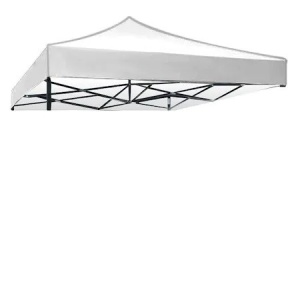 Cort pliabil pentru Evenimente, cadru metalic pentru curte si gradina, 2x2 m, Alb, Flippy - Img 2