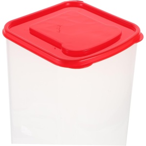 Cutie Depozitare Paine, Flippy, din Plastic, 34 x 13 cm, Pastreaza Prospetimea, Capac Rosu - Img 4