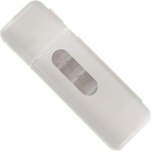 Cutie Organizatoare pentru Cabluri, Flippy, din Plastic, 28 x 9 x 6 cm, Alb - Img 5