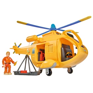 Elicopter Simba Fireman Sam Wallaby II cu figurina si accesorii - Img 1