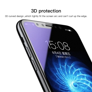 Folie protectie Flippy pentru iPhone 14 Pro, Sticla securizata, temperata, duritate 9H, Privacy 360 Anti-Blue Ray, Transparenta, Protectie Completa - Img 4