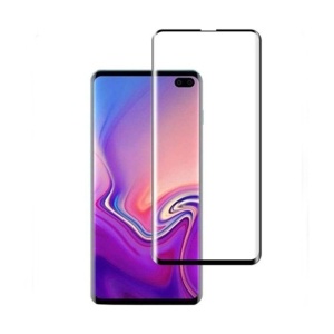 Folie Sticla Curbata Flippy pentru Samsung S10 Plus Full Glue Negru - Img 2