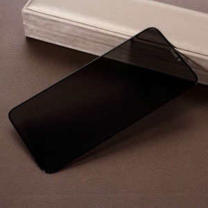 Folie Sticla Curbata Huawei P40 Pro Full Glue Privacy Negru - Img 4