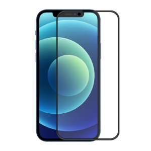 Folie Sticla Flippy® compatibila cu Apple iPhone 14 Plus / 13 Pro Max 111D Negru - Img 1