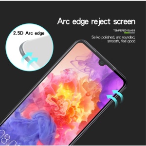 Folie Sticla Flippy® compatibila cu Huawei Ascend P30 111D Negru - Img 6