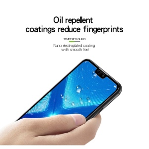 Folie Sticla Flippy® compatibila cu Huawei Y9 2019 111D Negru - Img 10