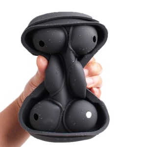 Forma pentru Gheata, Flippy, 6 Forme Sferice, din Silicon, 17 x 12 x 6 cm, Negru - Img 6