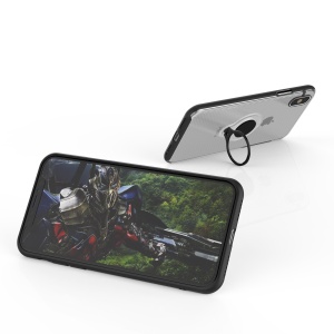 Husa Apple iPhone 6 Armor Ring cu inel magnetic Transparent - Img 4