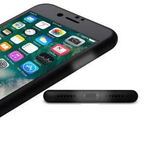 Husa Apple iPhone 8 Plus IPAKY Full Cover 360 Negru + Folie Cadou - Img 12