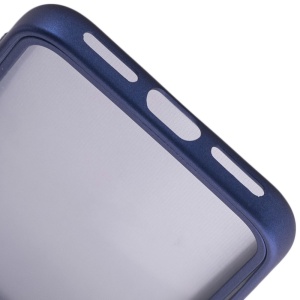 Husa Apple iPhone X Full Silicone 360 Albastru + Folie de protectie - Img 5