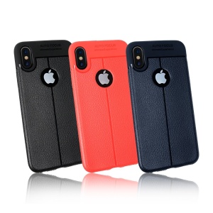 Husa Apple iPhone X Zore TPU moale Rosu - Img 5