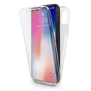 Husa de protectie Flippy® pentru Apple iPhone X Full Tpu 360 V2 Transparent - Img 5