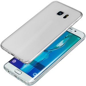 Husa de protectie Flippy® pentru Samsung A7 2017 Full Tpu 360 V2 Transparent cu margini albe - Img 3