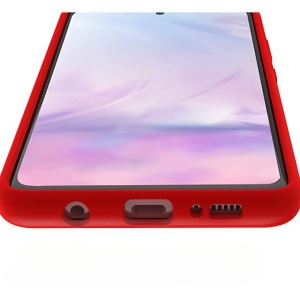 Husa de protectie Flippy compatibila cu Samsung Galaxy S21 5G Matte Tpu Rosu - Img 2