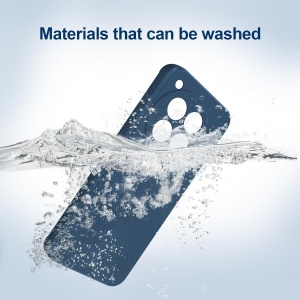 Husa de Protectie, Flippy, pentru OnePlus 12 5G, Liquid Silicone, cu Microfibra pe Interior, Protectie Antisoc, Compatibil Incarcare Wireless, Albastru - Img 4