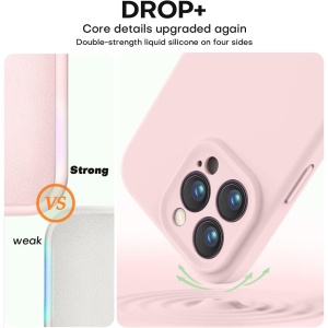 Husa de Protectie Matte TPU, Flippy, pentru OnePlus Nord CE3 Lite, Protectie Camera, Antisoc, Antizgariere, Antialunecare, Acoperire Completa, Roz - Img 5