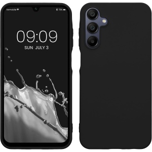 Husa de Protectie Matte TPU, Flippy, pentru Samsung Galaxy A35 5G, Protectie Camera, Antisoc, Antizgariere, Antialunecare, Acoperire Completa, Negru - Img 1