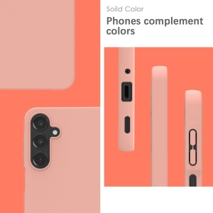 Husa de Protectie Matte TPU, Flippy, pentru Samsung Galaxy S23 FE 5G, Protectie Camera, Antisoc, Antizgariere, Antialunecare, Acoperire Completa, Roz - Img 8