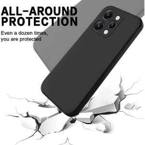 Husa de Protectie Matte TPU, Flippy, pentru Xiaomi Redmi 12, Protectie Camera, Antisoc, Antizgariere, Antialunecare, Acoperire Completa, Negru - Img 3
