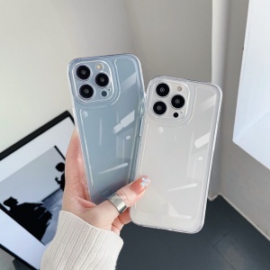 Husa de protectie pentru iPhone 14 Pro, Flippy, Space TPU Transparenta - Img 2