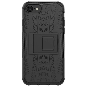 Husa Flippy Apple iPhone XR Defender Model 3 cu Suport, Negru - Img 3