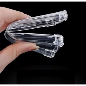 Husa Protect Plus Extra pentru Huawei NOVA 9 SE, Flippy, Silicon Premium, Transparenta - Img 7