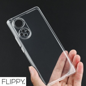Husa Protect Plus pentru Huawei NOVA 9 SE, Flippy, Silicon Subtire, Transparenta - Img 3