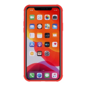 Husa protectie compatibila cu Apple iPhone 11 Pro Liquid Silicone Case Rosu - Img 3