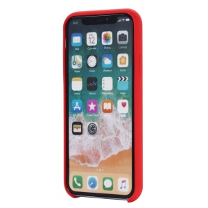 Husa protectie compatibila cu Apple iPhone XR Liquid Silicone Case Rosu - Img 7