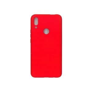Husa protectie compatibila cu Huawei P Smart Z Liquid Silicone Case Rosu - Img 7