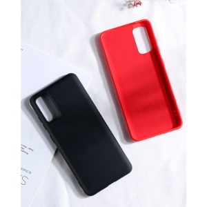 Husa protectie compatibila cu Samsung S20 Liquid Silicone Case Rosu - Img 19