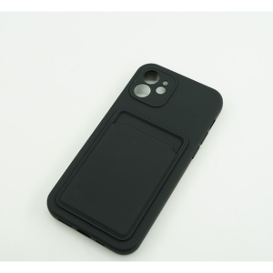 Husa protectie cu suport card compatibila cu Samsung A72 Negru - Img 14