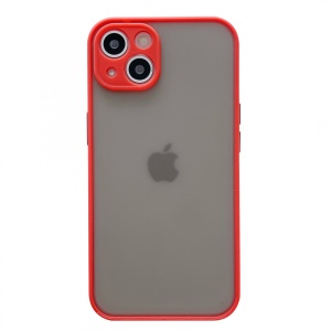 Husa protectie Flippy compatibila cu Apple iPhone 13 Mini Phantom Tpu Rosu - Img 3