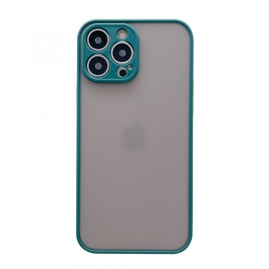 Husa protectie Flippy compatibila cu Apple iPhone 13 Pro Max Phantom Tpu Verde - Img 3