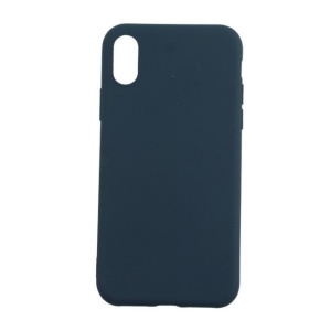 Husa protectie Flippy compatibila cu Apple iPhone XS Max Matte Tpu Albastru inchis - Img 1