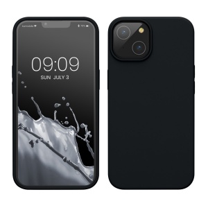 Husa protectie Flippy compatibila cu Huawei P40 Lite 5G Liquid Silicone Case Negru - Img 3