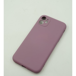 Husa protectie Flippy compatibila cu Samsung A20E Liquid Silicone Case Mov - Img 3