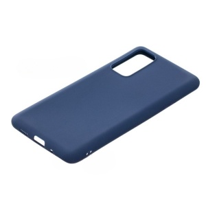 Husa protectie Flippy compatibila cu Samsung Galaxy S21 Ultra Liquid Silicone Case Albastru - Img 2