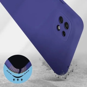 Husa protectie Flippy pentru Samsung A22 5G Liquid Silicone Mov - Img 9