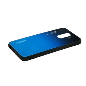 Husa Samsung Galaxy A6 Plus 2018 Hybrid Back Degrade, Albastru - Img 2