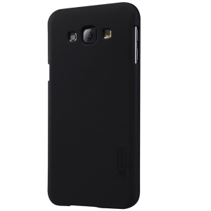 Husa Samsung Galaxy A8 2015 Nillkin Frosted Shield Negru + Folie de protectie - Img 2