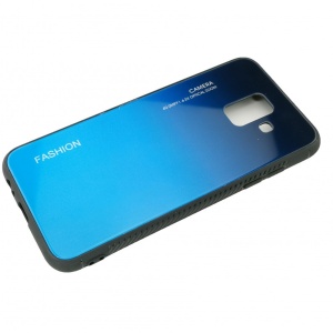Husa Samsung Galaxy A8 2018 Hybrid Back Degrade, Albastru - Img 5