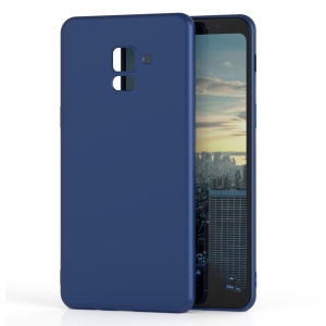 Husa Samsung Galaxy A8 2018 Luxury Case Albastru - Img 1