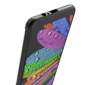 Husa Samsung Galaxy A8 2018 Transparent cu Margini Negre - Img 5