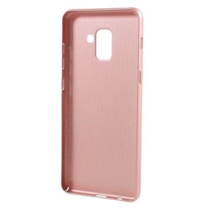 Husa Samsung Galaxy A8 2018 Ultra Slim cu aerisire Roz Auriu - Img 2