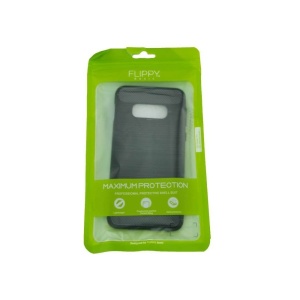 Husa Samsung Galaxy S10e Tpu, carbon, Negru - Img 2
