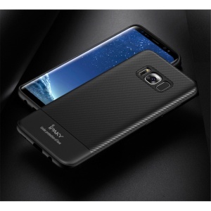 Husa Samsung Galaxy S8 IPAKY Carbon Fiber Negru - Img 9
